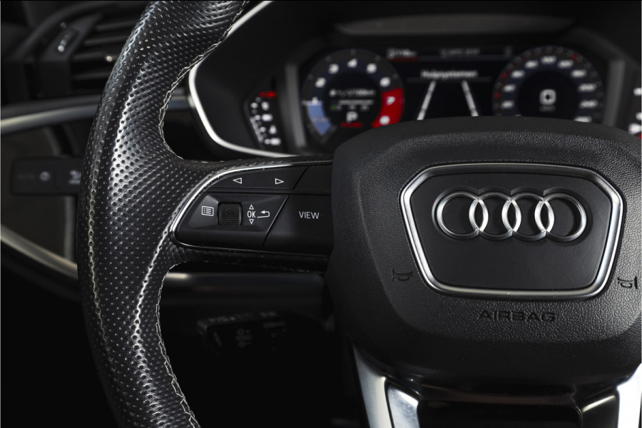 Audi Q3 Sportback 35 TFSI 150 PK S Edition 3xS-Line | S/K-Panodak | Dig. Cockpit | Adapt. Cruise | Stoelverw. | PDC | App. Connect | ECC | LM 20" |