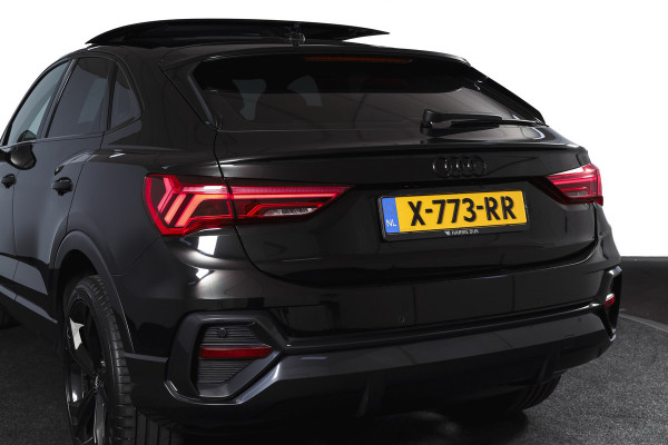 Audi Q3 Sportback 35 TFSI 150 PK S Edition 3xS-Line | S/K-Panodak | Dig. Cockpit | Adapt. Cruise | Stoelverw. | PDC | App. Connect | ECC | LM 20" |