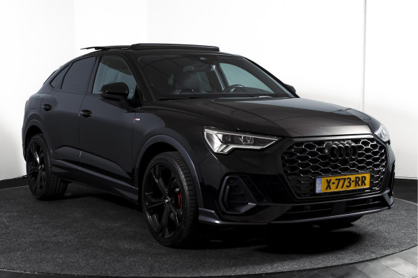 Audi Q3 Sportback 35 TFSI 150 PK S Edition 3xS-Line | S/K-Panodak | Dig. Cockpit | Adapt. Cruise | Stoelverw. | PDC | App. Connect | ECC | LM 20" |