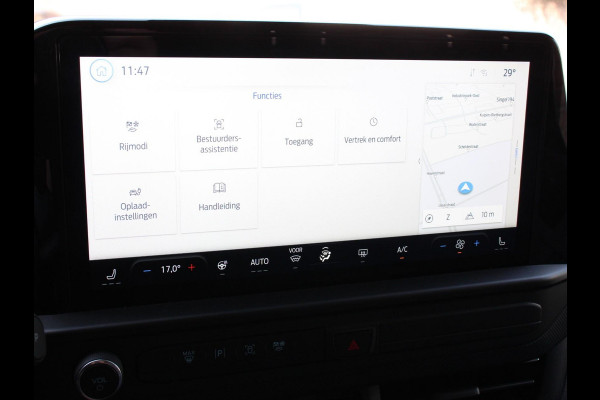 Ford E-Transit Custom 340 L2H1 Limited 65 kWh 8 persoons Cruise Control Airco Apple Carplay/ Android Auto Lichtmetalen Velgen