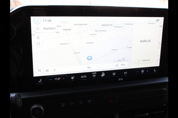 Ford E-Transit Custom 340 L2H1 Limited 65 kWh 8 persoons Cruise Control Airco Apple Carplay/ Android Auto Lichtmetalen Velgen
