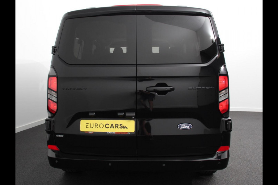 Ford E-Transit Custom 340 L2H1 Limited 65 kWh 8 persoons Cruise Control Airco Apple Carplay/ Android Auto Lichtmetalen Velgen