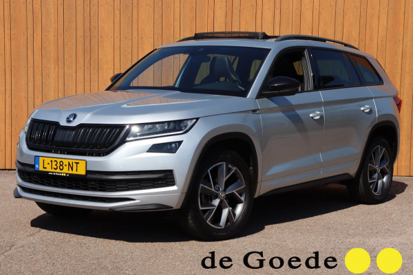 Škoda Kodiaq 1.5 TSI Sportline Business 7persoons org.NL pano-dak el.klep camera stuurverw. canton
