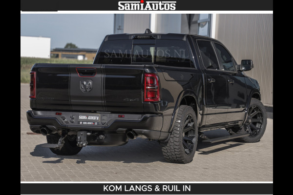 Dodge Ram De Meest Luxe en Volle Pick-Up in zijn Klasse | Limited H.O 540HP 706Nm | Massage + Full Option | Comfortabele Dubbele Cabine met Royale 5 Zitplaatsen | BPM vrij | Nu Leverbaar uit Voorraad | Voorraad Nr 2304 - 8540 | De specialist in Amerikaanse pick‑ups in Nederland en Europa.