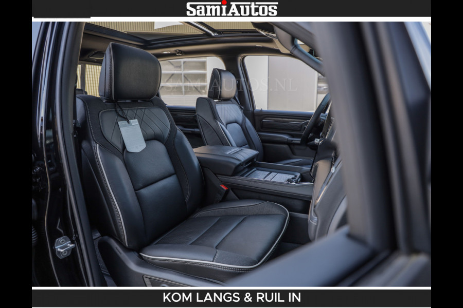 Dodge Ram De Meest Luxe en Volle Pick-Up in zijn Klasse | Limited H.O 540HP 706Nm | Massage + Full Option | Comfortabele Dubbele Cabine met Royale 5 Zitplaatsen | BPM vrij | Nu Leverbaar uit Voorraad | Voorraad Nr 2304 - 8540 | De specialist in Amerikaanse pick‑ups in Nederland en Europa.