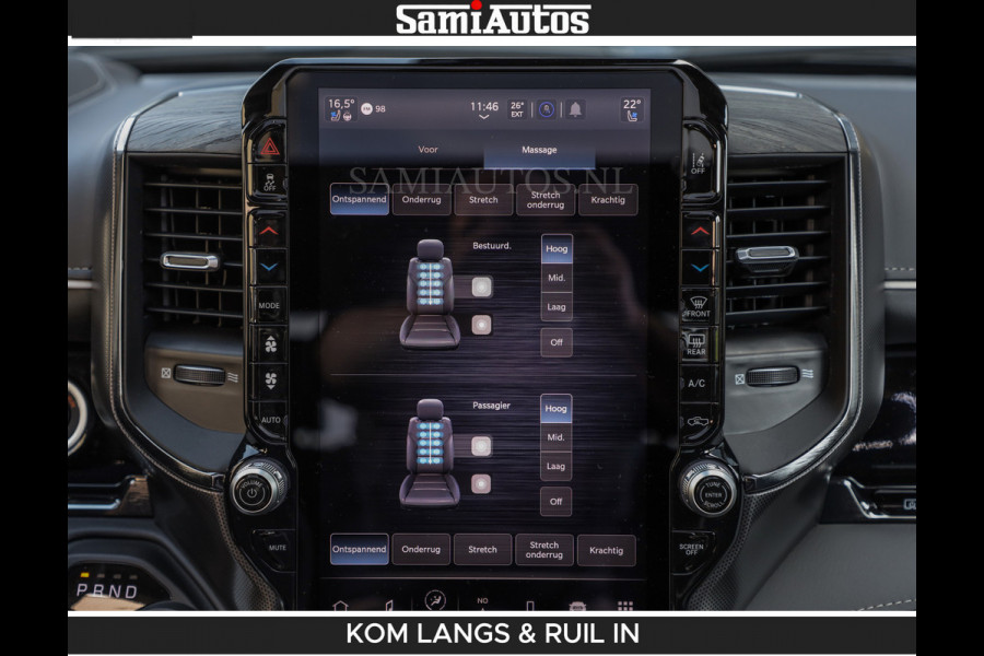 Dodge Ram De Meest Luxe en Volle Pick-Up in zijn Klasse | Limited H.O 540HP 706Nm | Massage + Full Option | Comfortabele Dubbele Cabine met Royale 5 Zitplaatsen | BPM vrij | Nu Leverbaar uit Voorraad | Voorraad Nr 2304 - 8540 | De specialist in Amerikaanse pick‑ups in Nederland en Europa.