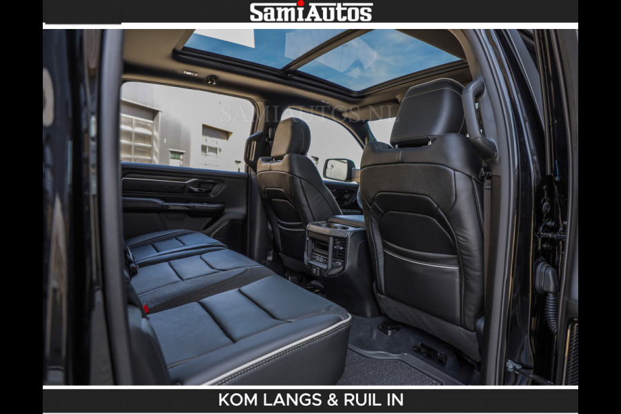 Dodge Ram De Meest Luxe en Volle Pick-Up in zijn Klasse | Limited H.O 540HP 706Nm | Massage + Full Option | Comfortabele Dubbele Cabine met Royale 5 Zitplaatsen | BPM vrij | Nu Leverbaar uit Voorraad | Voorraad Nr 2304 - 8540 | De specialist in Amerikaanse pick‑ups in Nederland en Europa.