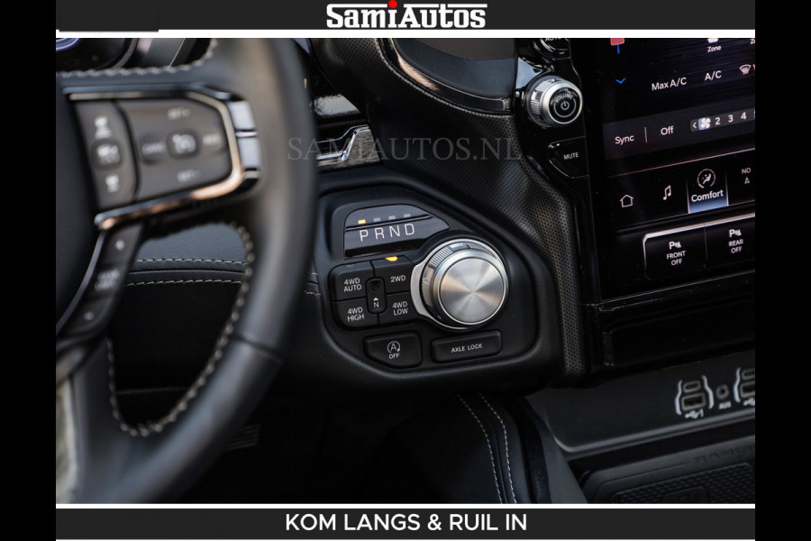 Dodge Ram De Meest Luxe en Volle Pick-Up in zijn Klasse | Limited H.O 540HP 706Nm | Massage + Full Option | Comfortabele Dubbele Cabine met Royale 5 Zitplaatsen | BPM vrij | Nu Leverbaar uit Voorraad | Voorraad Nr 2304 - 8540 | De specialist in Amerikaanse pick‑ups in Nederland en Europa.