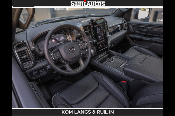 Dodge Ram De Meest Luxe en Volle Pick-Up in zijn Klasse | Limited H.O 540HP 706Nm | Massage + Full Option | Comfortabele Dubbele Cabine met Royale 5 Zitplaatsen | BPM vrij | Nu Leverbaar uit Voorraad | Voorraad Nr 2304 - 8540 | De specialist in Amerikaanse pick‑ups in Nederland en Europa.
