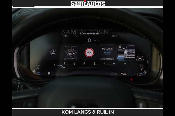 Dodge Ram De Meest Luxe en Volle Pick-Up in zijn Klasse | Limited H.O 540HP 706Nm | Massage + Full Option | Comfortabele Dubbele Cabine met Royale 5 Zitplaatsen | BPM vrij | Nu Leverbaar uit Voorraad | Voorraad Nr 2304 - 8540 | De specialist in Amerikaanse pick‑ups in Nederland en Europa.
