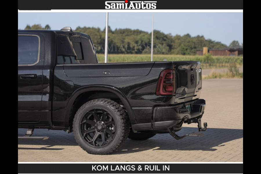 Dodge Ram De Meest Luxe en Volle Pick-Up in zijn Klasse | Limited H.O 540HP 706Nm | Massage + Full Option | Comfortabele Dubbele Cabine met Royale 5 Zitplaatsen | BPM vrij | Nu Leverbaar uit Voorraad | Voorraad Nr 2304 - 8540 | De specialist in Amerikaanse pick‑ups in Nederland en Europa.