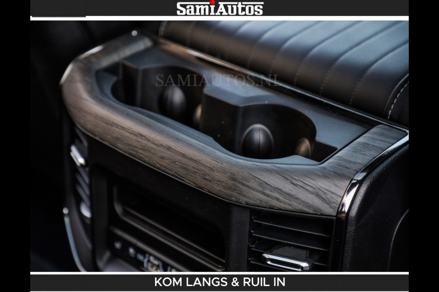 Dodge Ram De Meest Luxe en Volle Pick-Up in zijn Klasse | Limited H.O 540HP 706Nm | Massage + Full Option | Comfortabele Dubbele Cabine met Royale 5 Zitplaatsen | BPM vrij | Nu Leverbaar uit Voorraad | Voorraad Nr 2304 - 8540 | De specialist in Amerikaanse pick‑ups in Nederland en Europa.