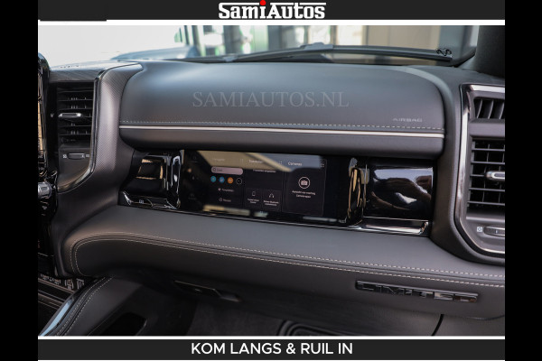Dodge Ram De Meest Luxe en Volle Pick-Up in zijn Klasse | Limited H.O 540HP 706Nm | Massage + Full Option | Comfortabele Dubbele Cabine met Royale 5 Zitplaatsen | BPM vrij | Nu Leverbaar uit Voorraad | Voorraad Nr 2304 - 8540 | De specialist in Amerikaanse pick‑ups in Nederland en Europa.