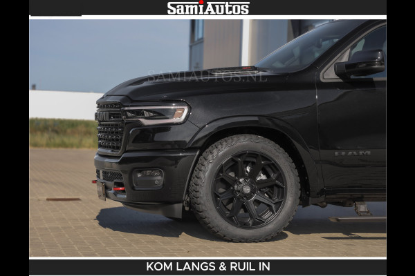 Dodge Ram De Meest Luxe en Volle Pick-Up in zijn Klasse | Limited H.O 540HP 706Nm | Massage + Full Option | Comfortabele Dubbele Cabine met Royale 5 Zitplaatsen | BPM vrij | Nu Leverbaar uit Voorraad | Voorraad Nr 2304 - 8540 | De specialist in Amerikaanse pick‑ups in Nederland en Europa.