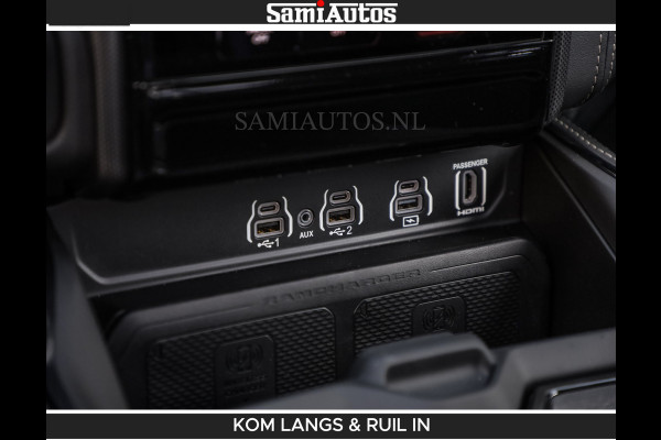 Dodge Ram De Meest Luxe en Volle Pick-Up in zijn Klasse | Limited H.O 540HP 706Nm | Massage + Full Option | Comfortabele Dubbele Cabine met Royale 5 Zitplaatsen | BPM vrij | Nu Leverbaar uit Voorraad | Voorraad Nr 2304 - 8540 | De specialist in Amerikaanse pick‑ups in Nederland en Europa.