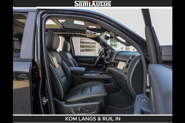 Dodge Ram De Meest Luxe en Volle Pick-Up in zijn Klasse | Limited H.O 540HP 706Nm | Massage + Full Option | Comfortabele Dubbele Cabine met Royale 5 Zitplaatsen | BPM vrij | Nu Leverbaar uit Voorraad | Voorraad Nr 2304 - 8540 | De specialist in Amerikaanse pick‑ups in Nederland en Europa.