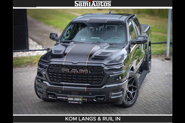 Dodge Ram LIMITED SPORT H.O 540HP 706Nm | Massage + Full Option | De Meest Luxe en Volle Pick-Up in zijn Klasse | Comfortabele Dubbele Cabine met Royale 5 Zitplaatsen | BPM vrij | Nu Leverbaar uit Voorraad | Voorraad Nr 2355 - 5149 | De specialist in Amerikaanse pick‑ups in Nederland en Europa.