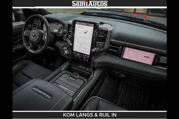 Dodge Ram LIMITED SPORT H.O 540HP 706Nm | Massage + Full Option | De Meest Luxe en Volle Pick-Up in zijn Klasse | Comfortabele Dubbele Cabine met Royale 5 Zitplaatsen | BPM vrij | Nu Leverbaar uit Voorraad | Voorraad Nr 2355 - 5149 | De specialist in Amerikaanse pick‑ups in Nederland en Europa.