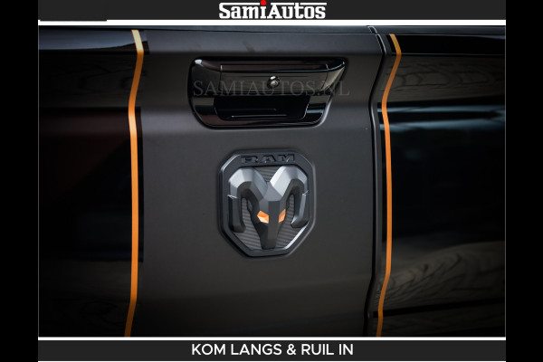 Dodge Ram LIMITED SPORT H.O 540HP 706Nm | Massage + Full Option | De Meest Luxe en Volle Pick-Up in zijn Klasse | Comfortabele Dubbele Cabine met Royale 5 Zitplaatsen | BPM vrij | Nu Leverbaar uit Voorraad | Voorraad Nr 2355 - 5149 | De specialist in Amerikaanse pick‑ups in Nederland en Europa.