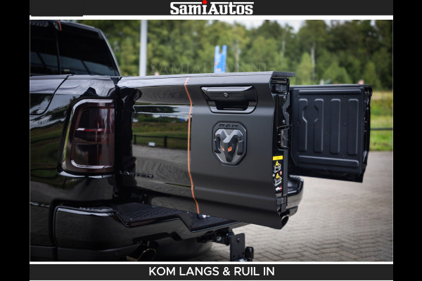 Dodge Ram LIMITED SPORT H.O 540HP 706Nm | Massage + Full Option | De Meest Luxe en Volle Pick-Up in zijn Klasse | Comfortabele Dubbele Cabine met Royale 5 Zitplaatsen | BPM vrij | Nu Leverbaar uit Voorraad | Voorraad Nr 2355 - 5149 | De specialist in Amerikaanse pick‑ups in Nederland en Europa.