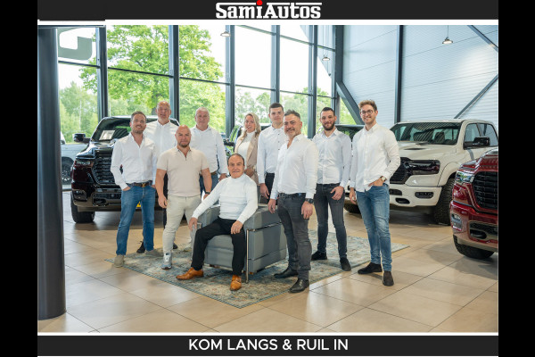 Dodge Ram LIMITED SPORT H.O 540HP 706Nm | Massage + Full Option | De Meest Luxe en Volle Pick-Up in zijn Klasse | Comfortabele Dubbele Cabine met Royale 5 Zitplaatsen | BPM vrij | Nu Leverbaar uit Voorraad | Voorraad Nr 2355 - 5149 | De specialist in Amerikaanse pick‑ups in Nederland en Europa.