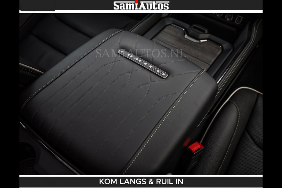 Dodge Ram LIMITED SPORT H.O 540HP 706Nm | Massage + Full Option | De Meest Luxe en Volle Pick-Up in zijn Klasse | Comfortabele Dubbele Cabine met Royale 5 Zitplaatsen | BPM vrij | Nu Leverbaar uit Voorraad | Voorraad Nr 2355 - 5149 | De specialist in Amerikaanse pick‑ups in Nederland en Europa.