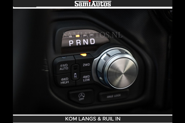 Dodge Ram LIMITED SPORT H.O 540HP 706Nm | Massage + Full Option | De Meest Luxe en Volle Pick-Up in zijn Klasse | Comfortabele Dubbele Cabine met Royale 5 Zitplaatsen | BPM vrij | Nu Leverbaar uit Voorraad | Voorraad Nr 2355 - 5149 | De specialist in Amerikaanse pick‑ups in Nederland en Europa.
