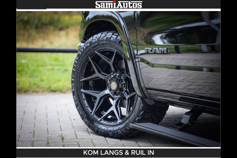Dodge Ram LIMITED SPORT H.O 540HP 706Nm | Massage + Full Option | De Meest Luxe en Volle Pick-Up in zijn Klasse | Comfortabele Dubbele Cabine met Royale 5 Zitplaatsen | BPM vrij | Nu Leverbaar uit Voorraad | Voorraad Nr 2355 - 5149 | De specialist in Amerikaanse pick‑ups in Nederland en Europa.