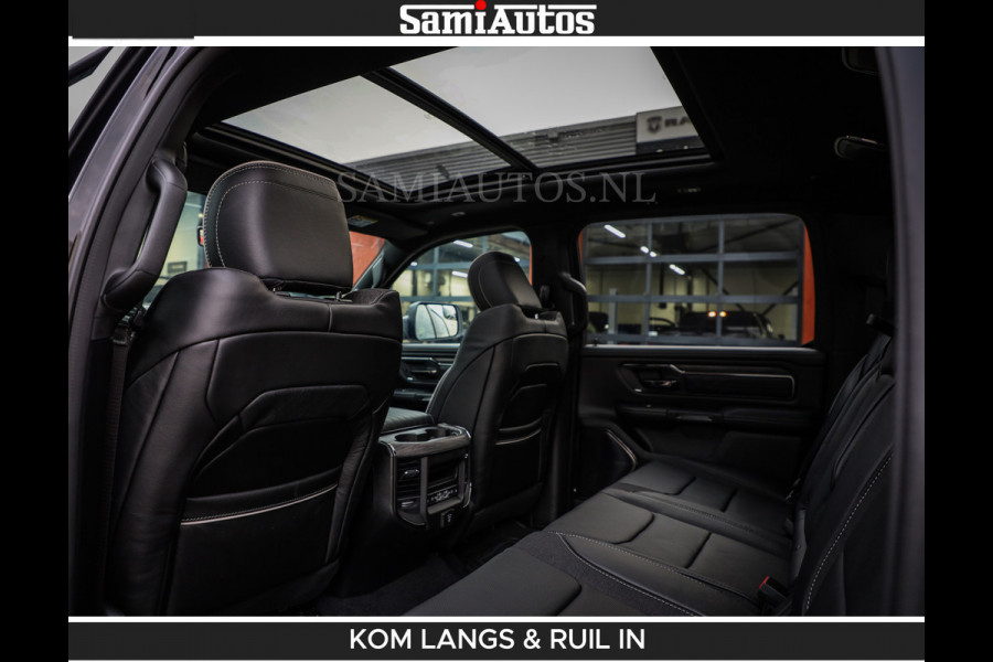 Dodge Ram LIMITED SPORT H.O 540HP 706Nm | Massage + Full Option | De Meest Luxe en Volle Pick-Up in zijn Klasse | Comfortabele Dubbele Cabine met Royale 5 Zitplaatsen | BPM vrij | Nu Leverbaar uit Voorraad | Voorraad Nr 2355 - 5149 | De specialist in Amerikaanse pick‑ups in Nederland en Europa.