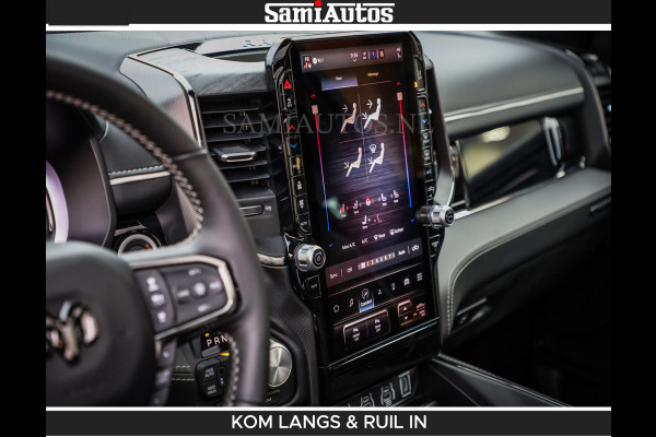 Dodge Ram LIMITED SPORT H.O 540HP 706Nm | Massage + Full Option | De Meest Luxe en Volle Pick-Up in zijn Klasse | Comfortabele Dubbele Cabine met Royale 5 Zitplaatsen | BPM vrij | Nu Leverbaar uit Voorraad | Voorraad Nr 2355 - 5149 | De specialist in Amerikaanse pick‑ups in Nederland en Europa.