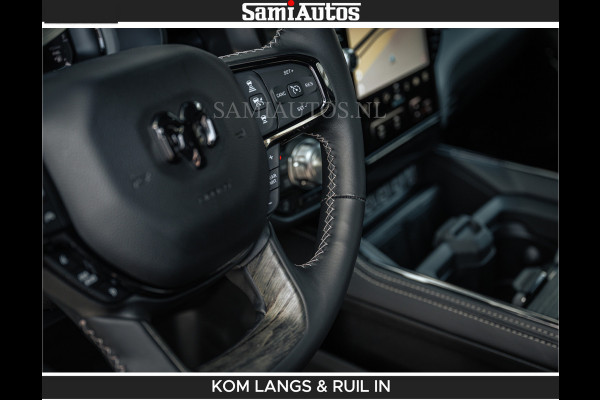 Dodge Ram LIMITED 2026 5.7 V8 HEMI | MAXIMAAL UITGERUST | NETTO PRIJS EXCL BPM / BTW | DUBBELE CABINE | 5 PERSOONS | DC | Allernieuwste Limited uitvoering – volledig uitgerust met alle opties, inclusief MWK en normale laadbak.