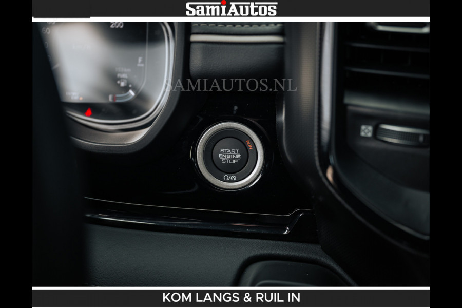 Dodge Ram LIMITED 2026 5.7 V8 HEMI | MAXIMAAL UITGERUST | NETTO PRIJS EXCL BPM / BTW | DUBBELE CABINE | 5 PERSOONS | DC | Allernieuwste Limited uitvoering – volledig uitgerust met alle opties, inclusief MWK en normale laadbak.