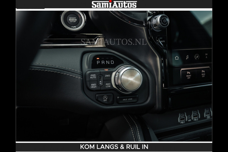 Dodge Ram LIMITED 2026 5.7 V8 HEMI | MAXIMAAL UITGERUST | NETTO PRIJS EXCL BPM / BTW | DUBBELE CABINE | 5 PERSOONS | DC | Allernieuwste Limited uitvoering – volledig uitgerust met alle opties, inclusief MWK en normale laadbak.
