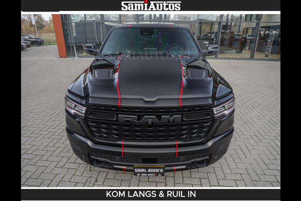 Dodge Ram LIMITED 2026 5.7 V8 HEMI | MAXIMAAL UITGERUST | NETTO PRIJS EXCL BPM / BTW | DUBBELE CABINE | 5 PERSOONS | DC | Allernieuwste Limited uitvoering – volledig uitgerust met alle opties, inclusief MWK en normale laadbak.