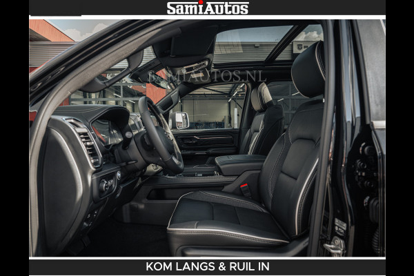Dodge Ram LIMITED 2026 5.7 V8 HEMI | MAXIMAAL UITGERUST | NETTO PRIJS EXCL BPM / BTW | DUBBELE CABINE | 5 PERSOONS | DC | Allernieuwste Limited uitvoering – volledig uitgerust met alle opties, inclusief MWK en normale laadbak.