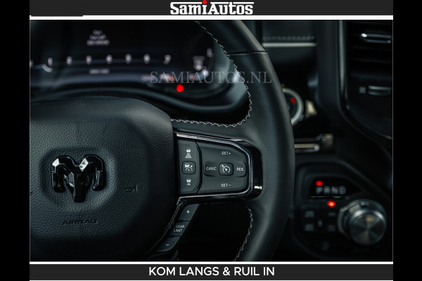Dodge Ram LIMITED 2026 5.7 V8 HEMI | MAXIMAAL UITGERUST | NETTO PRIJS EXCL BPM / BTW | DUBBELE CABINE | 5 PERSOONS | DC | Allernieuwste Limited uitvoering – volledig uitgerust met alle opties, inclusief MWK en normale laadbak.