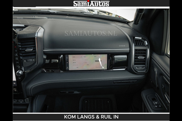 Dodge Ram LIMITED 2026 5.7 V8 HEMI | MAXIMAAL UITGERUST | NETTO PRIJS EXCL BPM / BTW | DUBBELE CABINE | 5 PERSOONS | DC | Allernieuwste Limited uitvoering – volledig uitgerust met alle opties, inclusief MWK en normale laadbak.