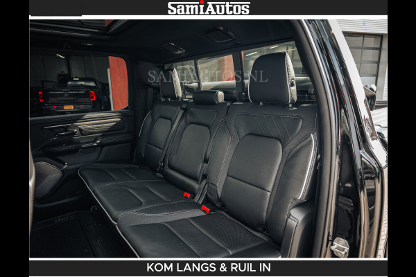 Dodge Ram LIMITED 2026 5.7 V8 HEMI | MAXIMAAL UITGERUST | NETTO PRIJS EXCL BPM / BTW | DUBBELE CABINE | 5 PERSOONS | DC | Allernieuwste Limited uitvoering – volledig uitgerust met alle opties, inclusief MWK en normale laadbak.
