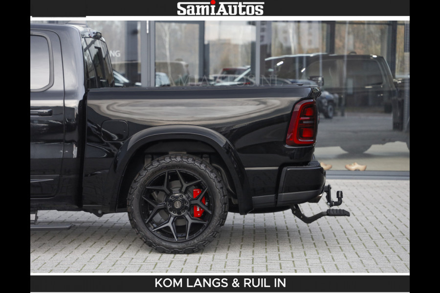 Dodge Ram LIMITED 2026 5.7 V8 HEMI | MAXIMAAL UITGERUST | NETTO PRIJS EXCL BPM / BTW | DUBBELE CABINE | 5 PERSOONS | DC | Allernieuwste Limited uitvoering – volledig uitgerust met alle opties, inclusief MWK en normale laadbak.