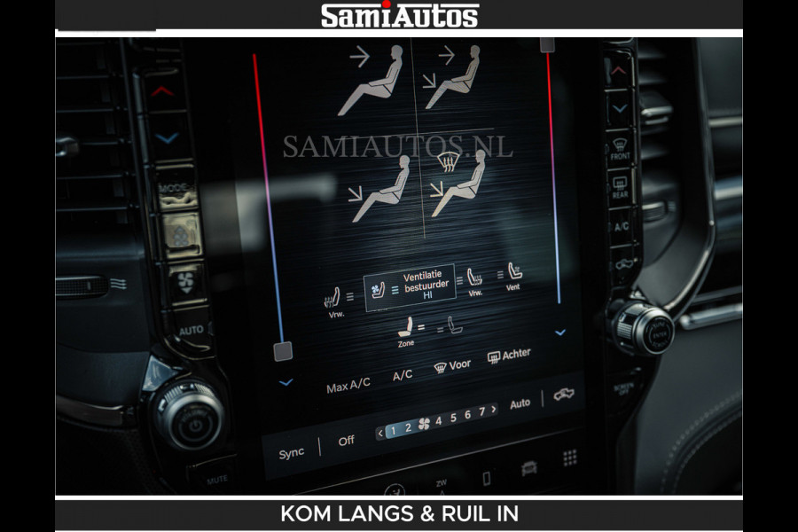 Dodge Ram LIMITED 2026 5.7 V8 HEMI | MAXIMAAL UITGERUST | NETTO PRIJS EXCL BPM / BTW | DUBBELE CABINE | 5 PERSOONS | DC | Allernieuwste Limited uitvoering – volledig uitgerust met alle opties, inclusief MWK en normale laadbak.