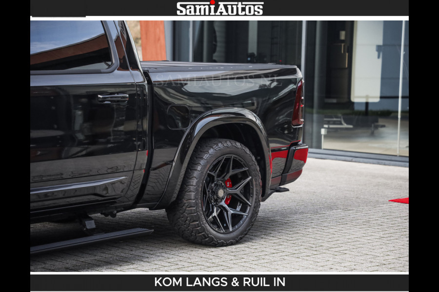 Dodge Ram LIMITED 2026 5.7 V8 HEMI | MAXIMAAL UITGERUST | NETTO PRIJS EXCL BPM / BTW | DUBBELE CABINE | 5 PERSOONS | DC | Allernieuwste Limited uitvoering – volledig uitgerust met alle opties, inclusief MWK en normale laadbak.