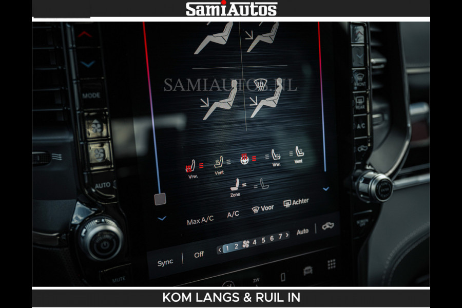Dodge Ram LIMITED 2026 5.7 V8 HEMI | MAXIMAAL UITGERUST | NETTO PRIJS EXCL BPM / BTW | DUBBELE CABINE | 5 PERSOONS | DC | Allernieuwste Limited uitvoering – volledig uitgerust met alle opties, inclusief MWK en normale laadbak.