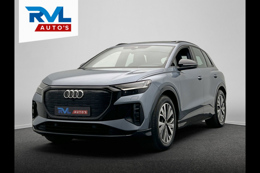 Audi Q4 e-tron 40 77 kWH I S-Line / interieur | Pano/dak I Zwart/optiek I Sonos I Adapt.cruise/control I Stoel/ Stuurverw I Camera