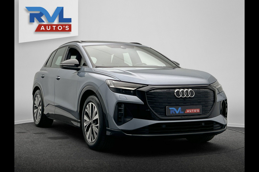 Audi Q4 e-tron 40 77 kWH I S-Line / interieur | Pano/dak I Zwart/optiek I Sonos I Adapt.cruise/control I Stoel/ Stuurverw I Camera