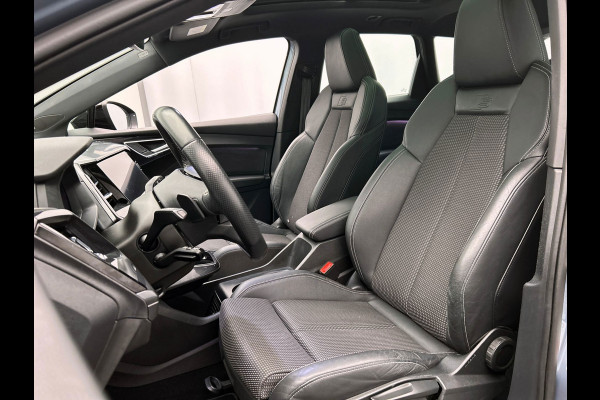 Audi Q4 e-tron 40 77 kWH I S-Line / interieur | Pano/dak I Zwart/optiek I Sonos I Adapt.cruise/control I Stoel/ Stuurverw I Camera