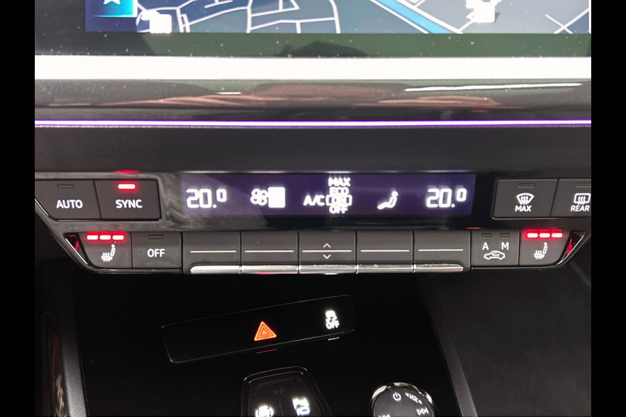 Audi Q4 e-tron 40 77 kWH I S-Line / interieur | Pano/dak I Zwart/optiek I Sonos I Adapt.cruise/control I Stoel/ Stuurverw I Camera