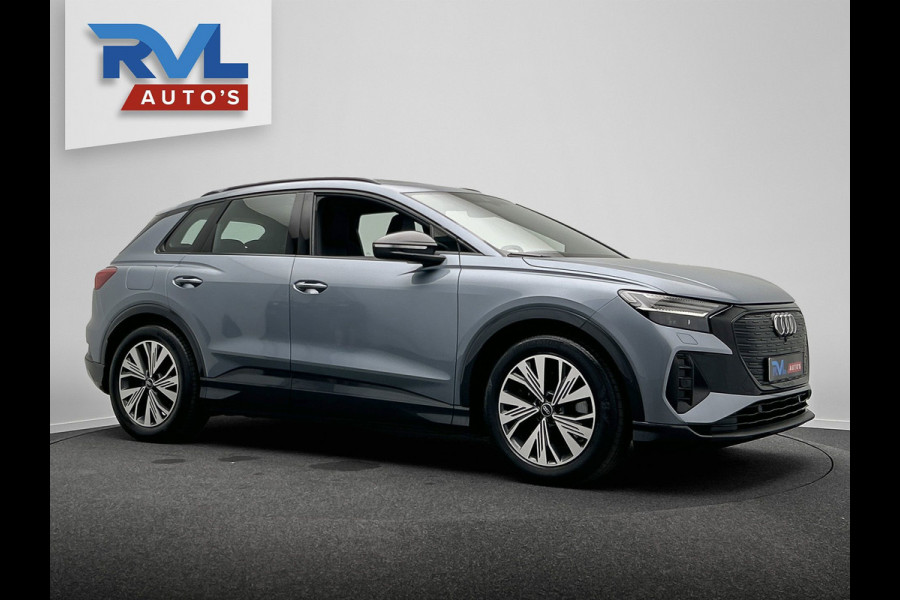Audi Q4 e-tron 40 77 kWH I S-Line / interieur | Pano/dak I Zwart/optiek I Sonos I Adapt.cruise/control I Stoel/ Stuurverw I Camera