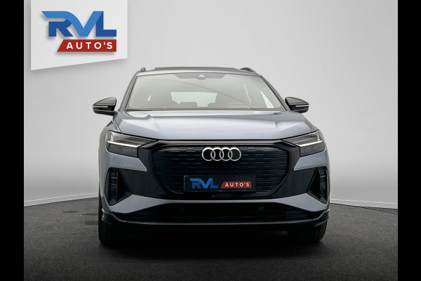 Audi Q4 e-tron 40 77 kWH I S-Line / interieur | Pano/dak I Zwart/optiek I Sonos I Adapt.cruise/control I Stoel/ Stuurverw I Camera