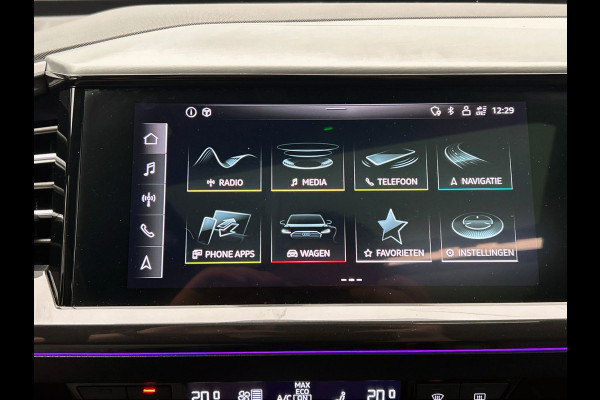 Audi Q4 e-tron 40 77 kWH I S-Line / interieur | Pano/dak I Zwart/optiek I Sonos I Adapt.cruise/control I Stoel/ Stuurverw I Camera