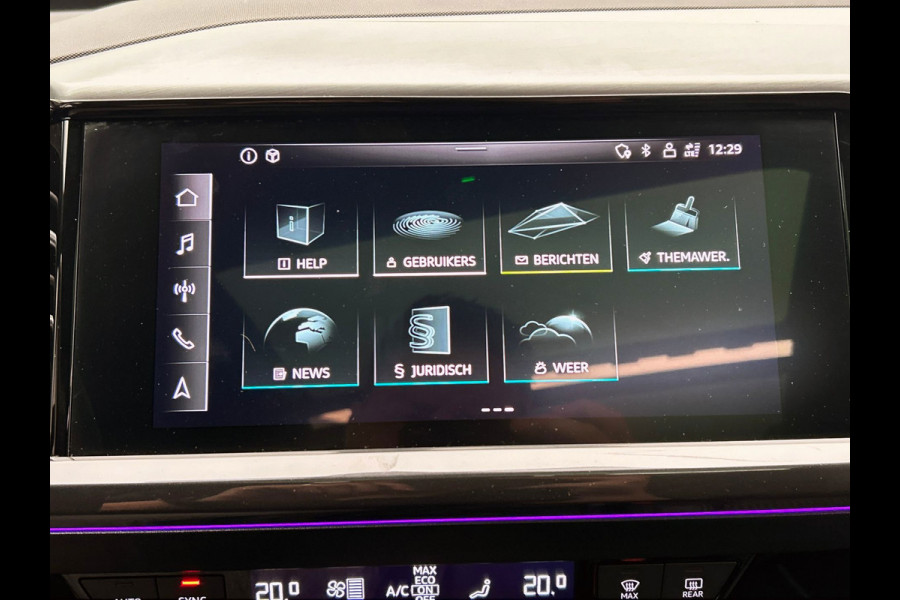Audi Q4 e-tron 40 77 kWH I S-Line / interieur | Pano/dak I Zwart/optiek I Sonos I Adapt.cruise/control I Stoel/ Stuurverw I Camera